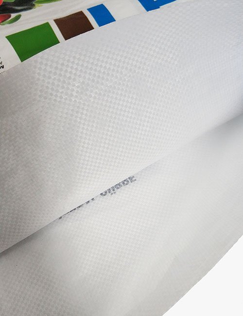 Solid Nitrogen Organomineral Fertilizer Square Bottom Bag basic fabric