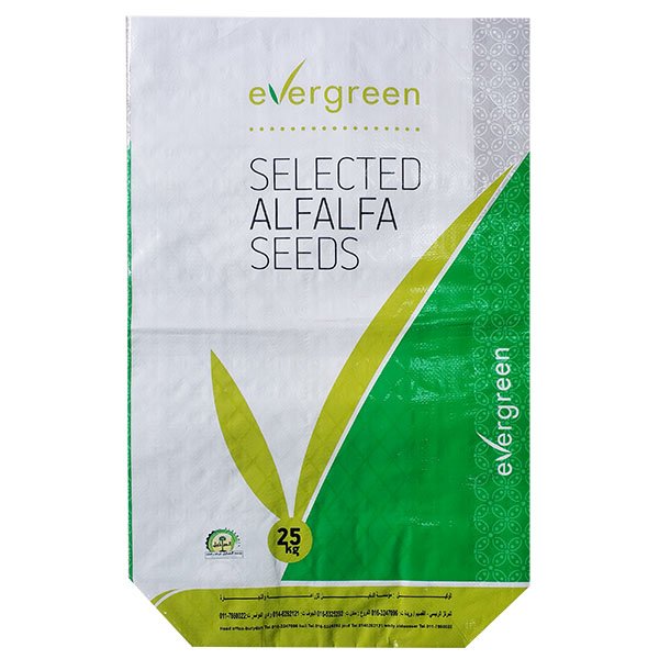 Selected Alfalfa Seeds Square Bottom Bag Front Side