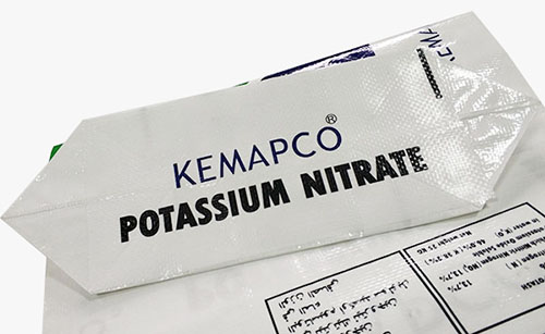 Bottom Of Potassium Nitrate Square Bottom Bag
